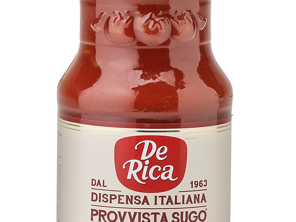 Provvista Sugo De Rica, l’intenso sapore del pomodoro italiano appena colto