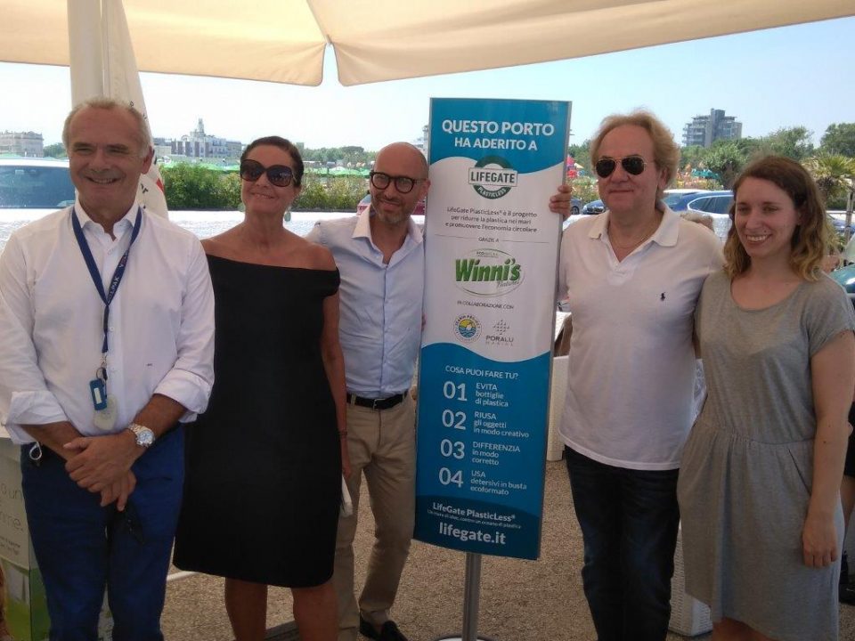 Winni’s e LifeGate installano a Cervia il dispositivo Seabin