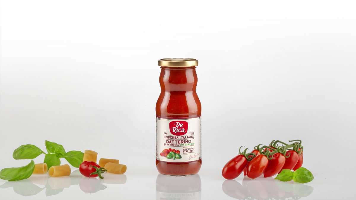 Novità De Rica: salse pronte con pomodoro datterino