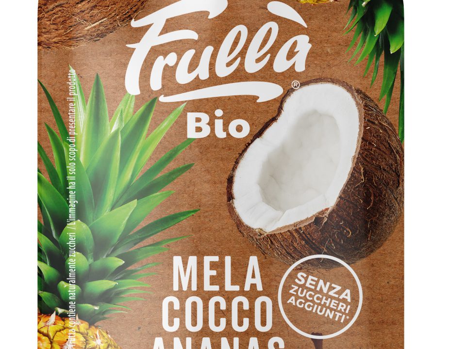 Il cocco arriva nel doypack: novità per l’Italia da Frullà Bio