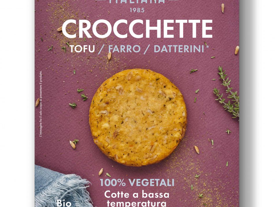 Tofu, farro e datterini per le nuove crocchette di Compagnia Italiana