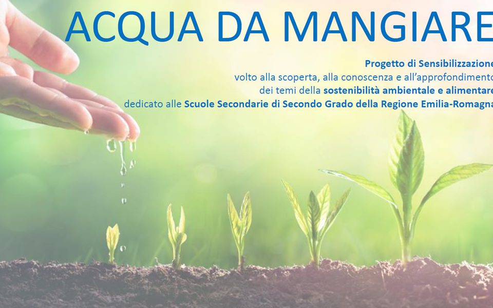 Acqua da mangiare: workshop per studenti a Faenza
