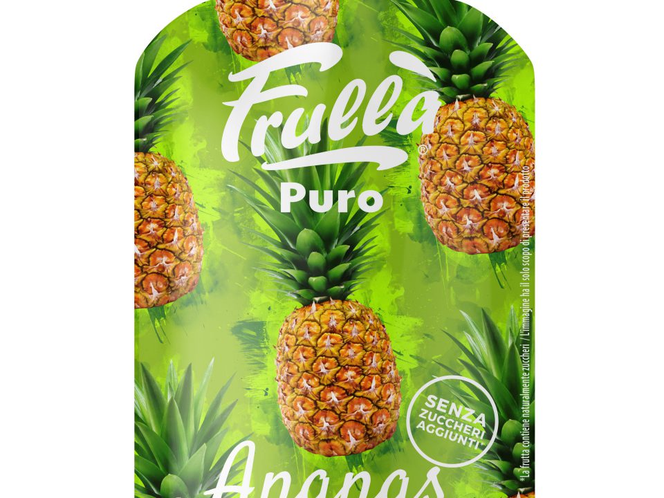Frullà Puro Ananas: gusto tropicale nel comodo doypack