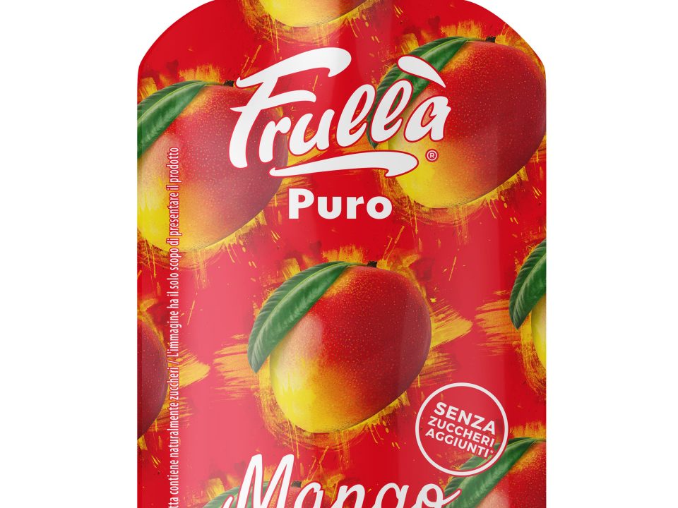 Frullà Puro Mango: il gusto esotico al naturale in una pratica confezione