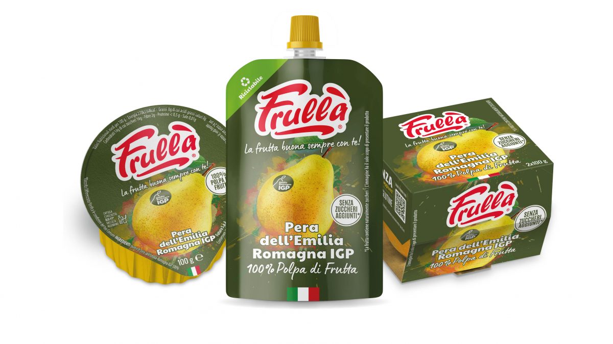Frullà presenta la nuova linea Pera dell’Emilia-Romagna IGP