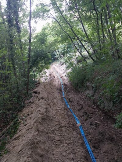 Ripristino degli acquedotti rurali della collina