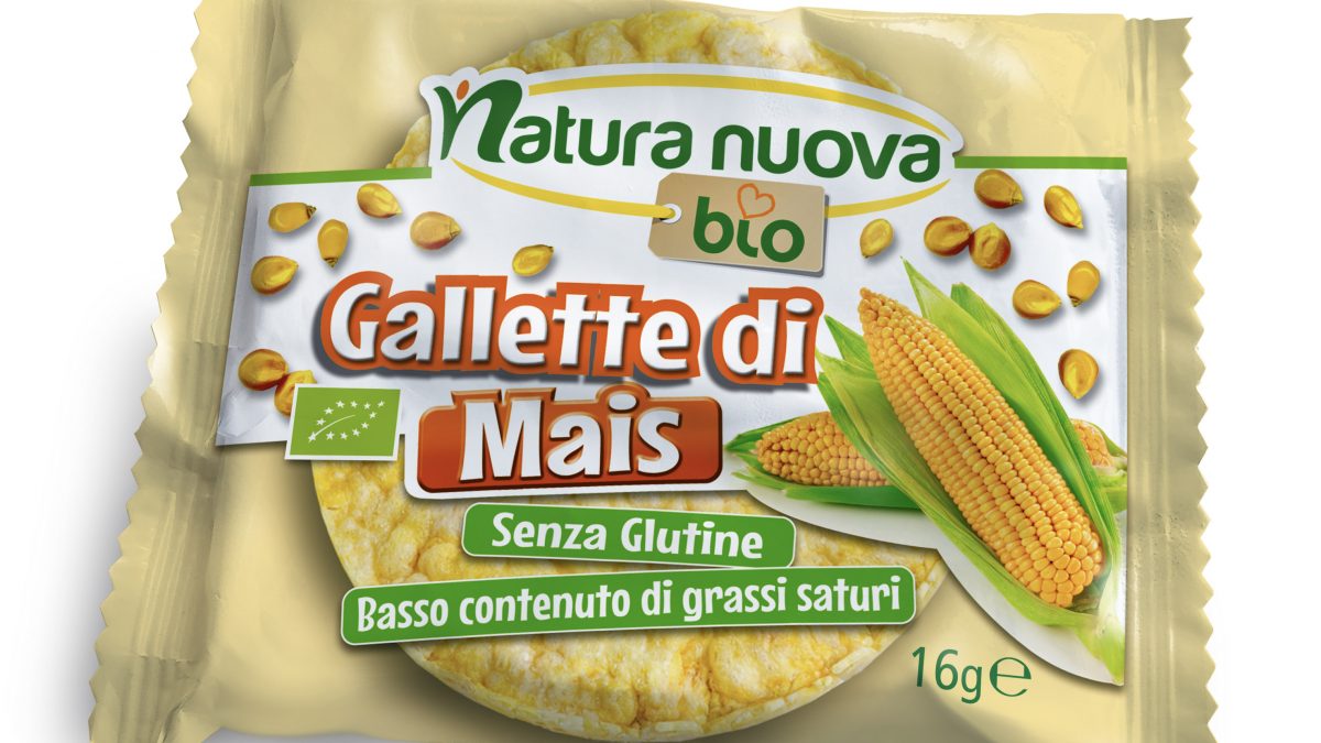 Snack semplici e naturali, le Gallette Natura Nuova Bio
